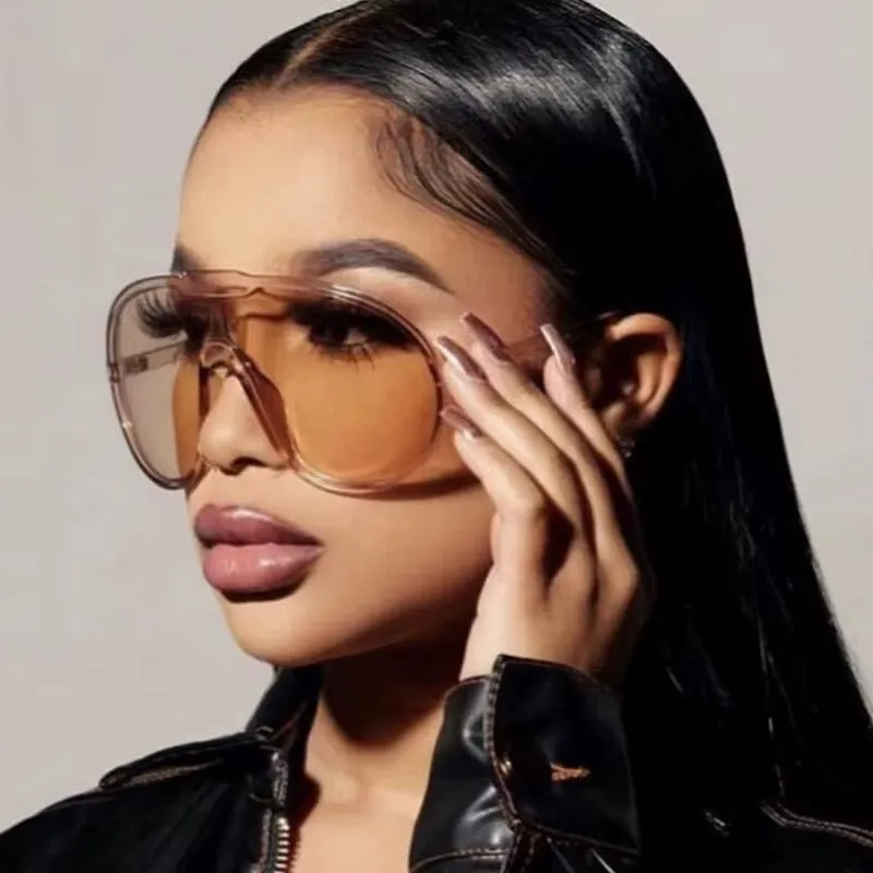 نظارات شمسيه لليدات كبيرة الحجم , Oversized sunglasses for women