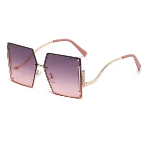 نظارات شمسيه للسيدات كبيرة الجحم - Oversized women's sunglasses