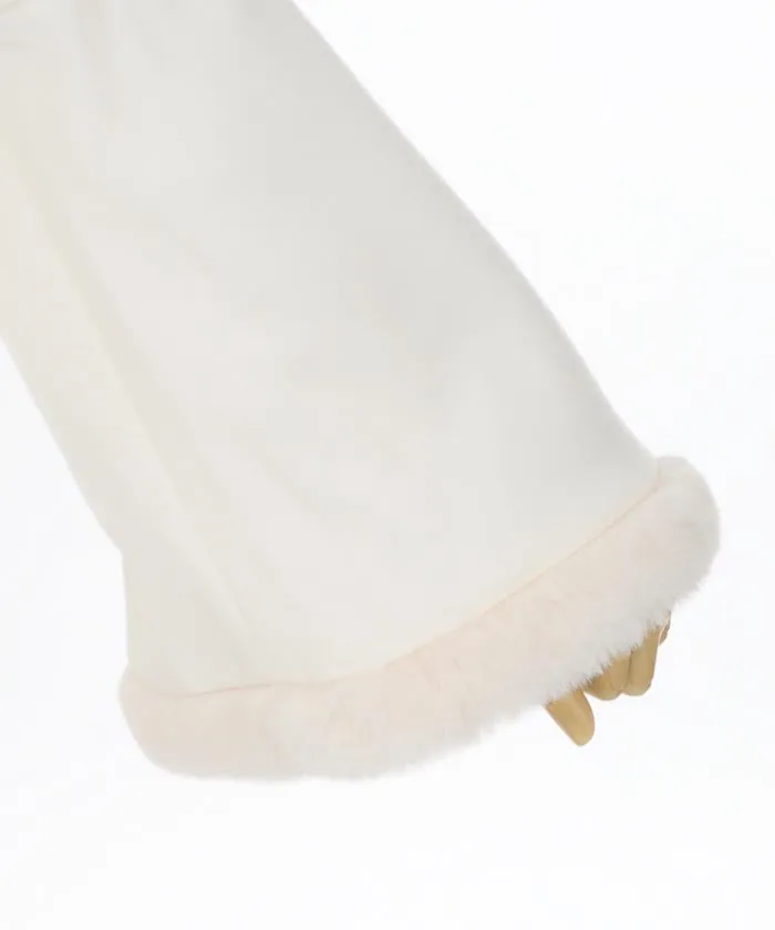 Bell Sleeve Coat with Hood