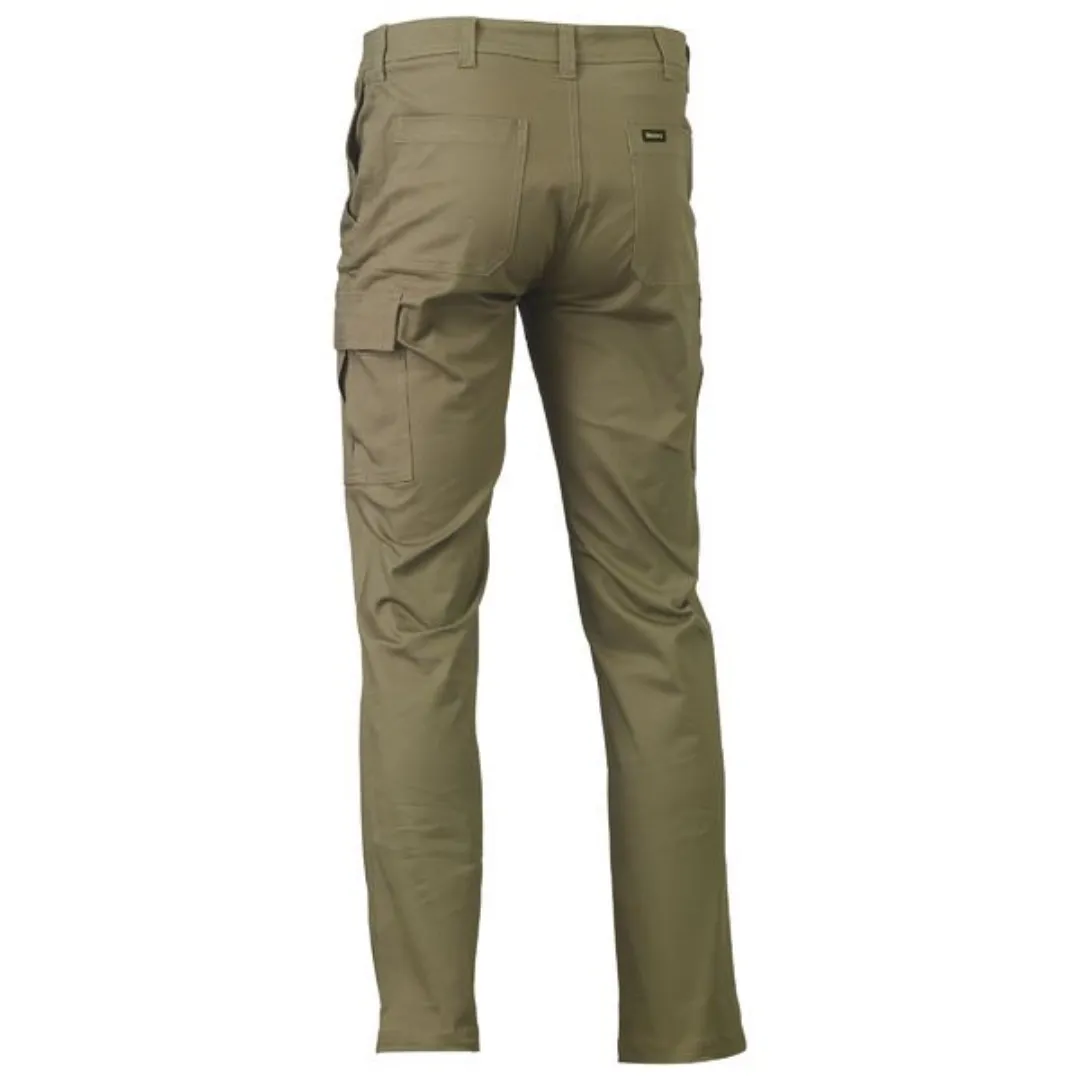 Bisley Men's "Stretch" Cotton Drill Cargo Pants BPC6008