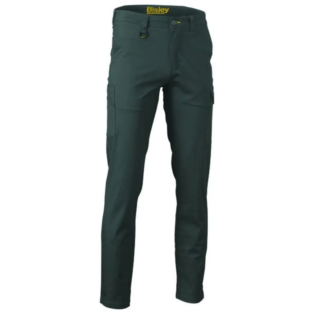 Bisley Men's "Stretch" Cotton Drill Cargo Pants BPC6008