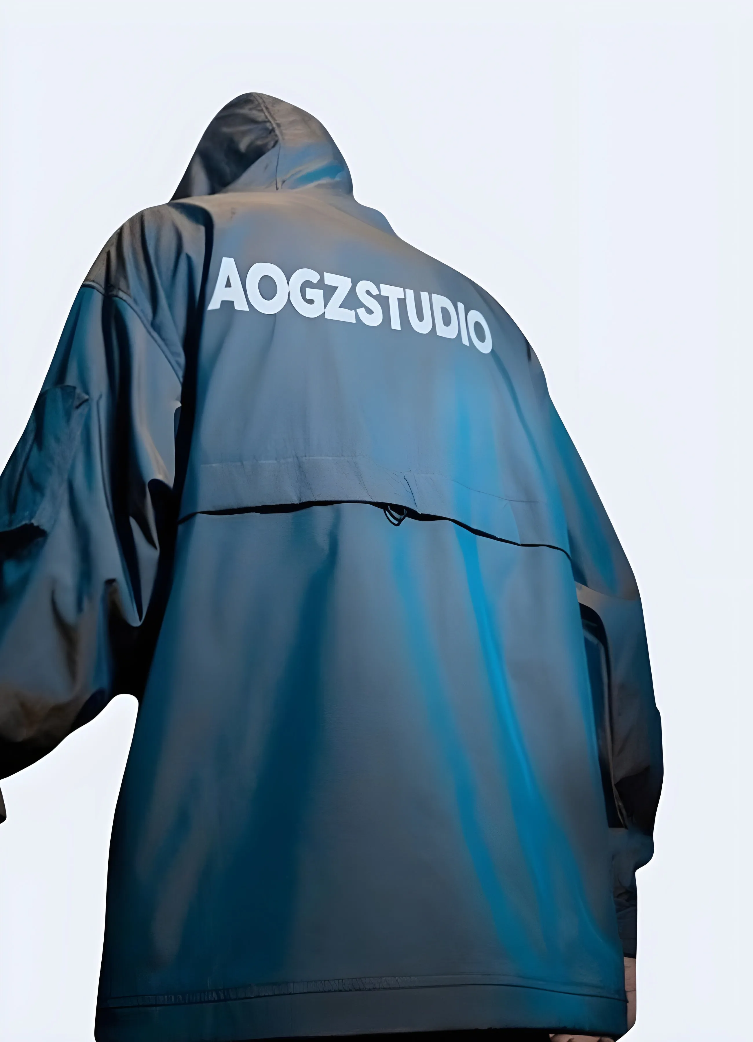 Blue Techwear Jacket