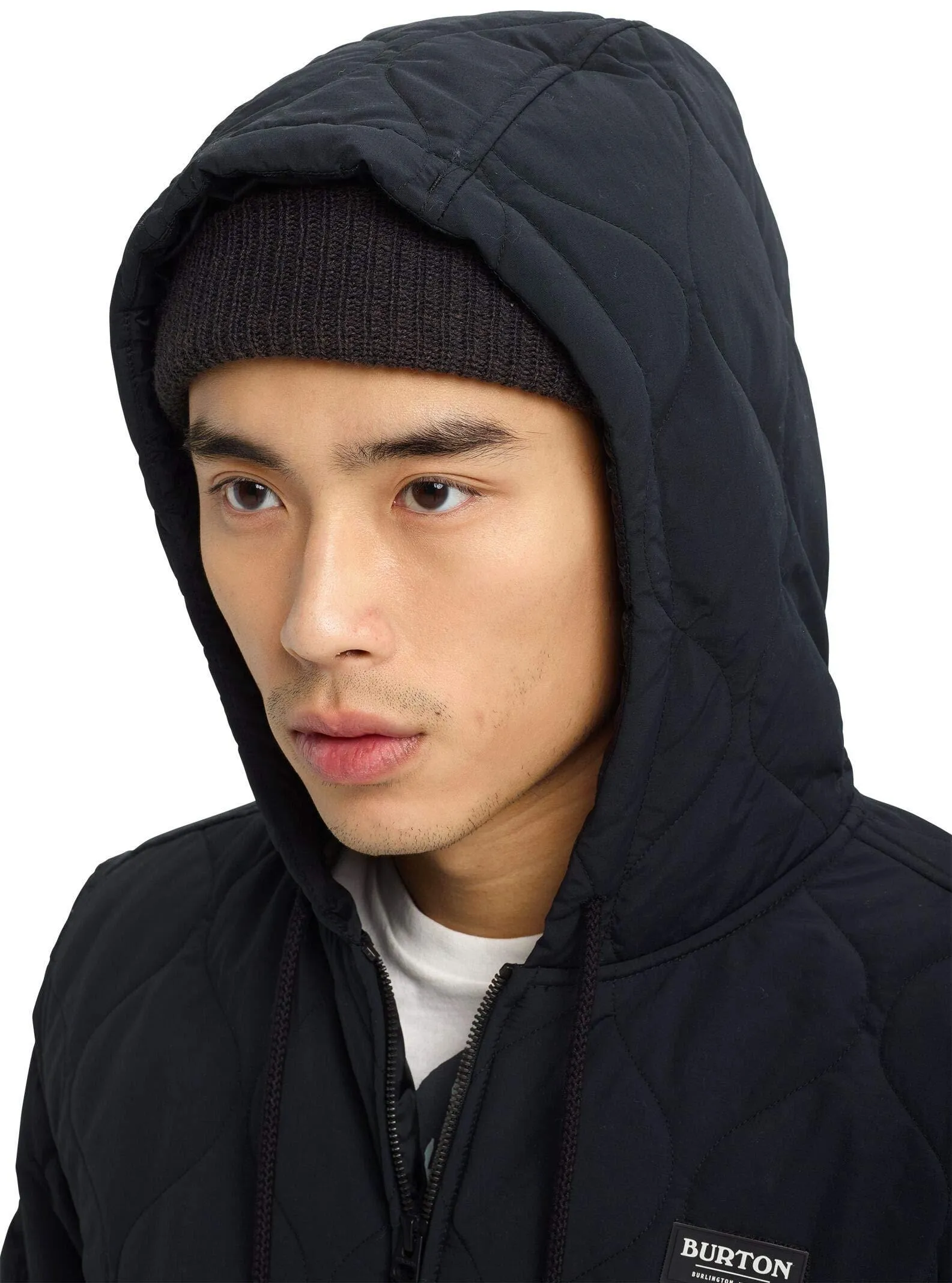 Burton Men's Mallet Hooded Jacket,  True Black,  Large