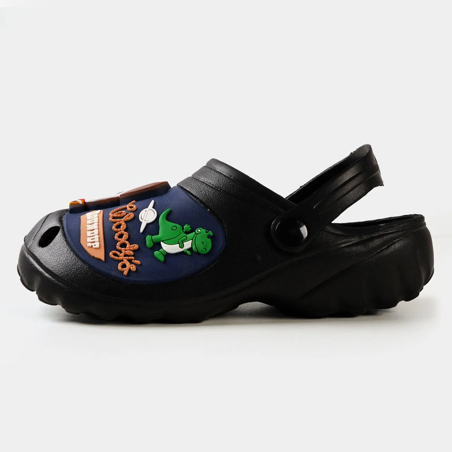 CHARACTER LIGHTING Clogs SLIPPER FOR BOYS - BLACK