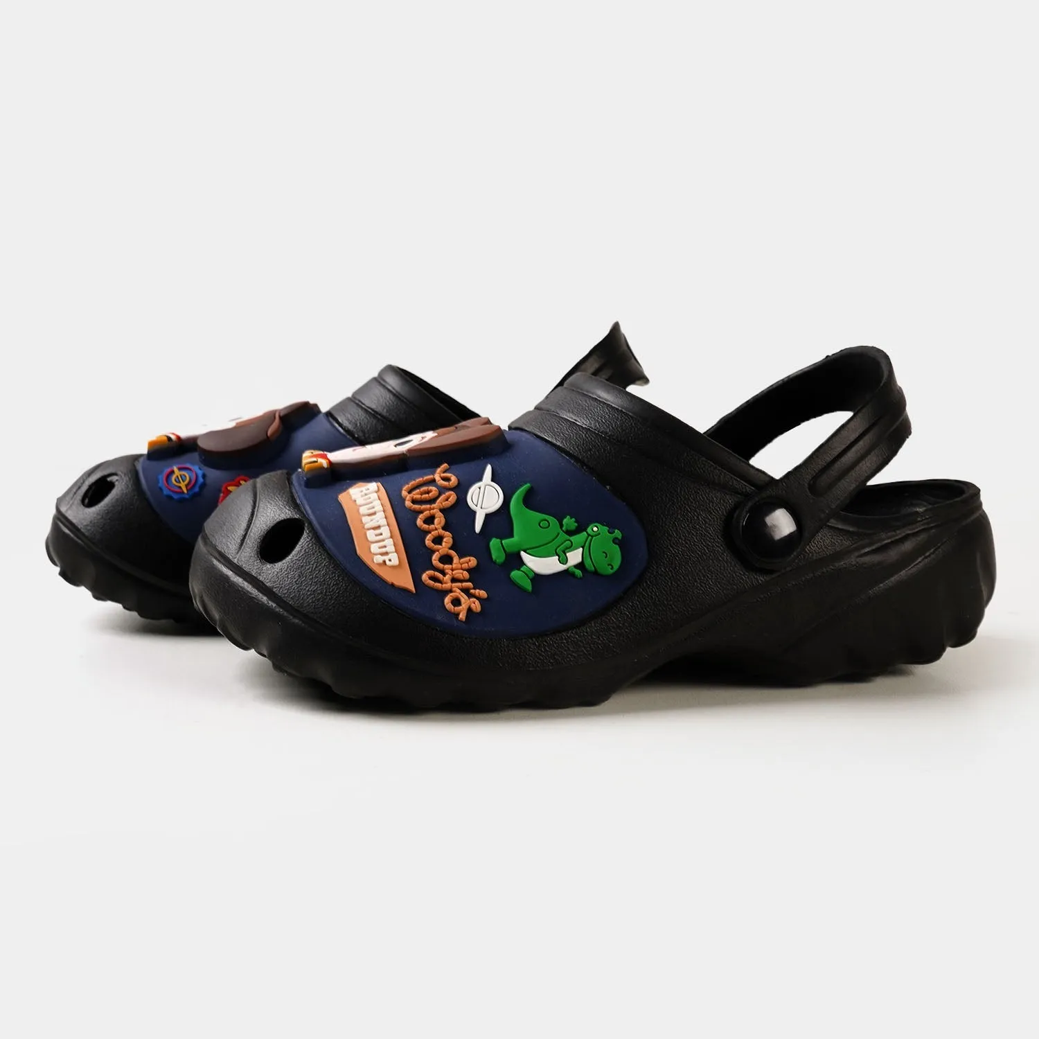 CHARACTER LIGHTING Clogs SLIPPER FOR BOYS - BLACK