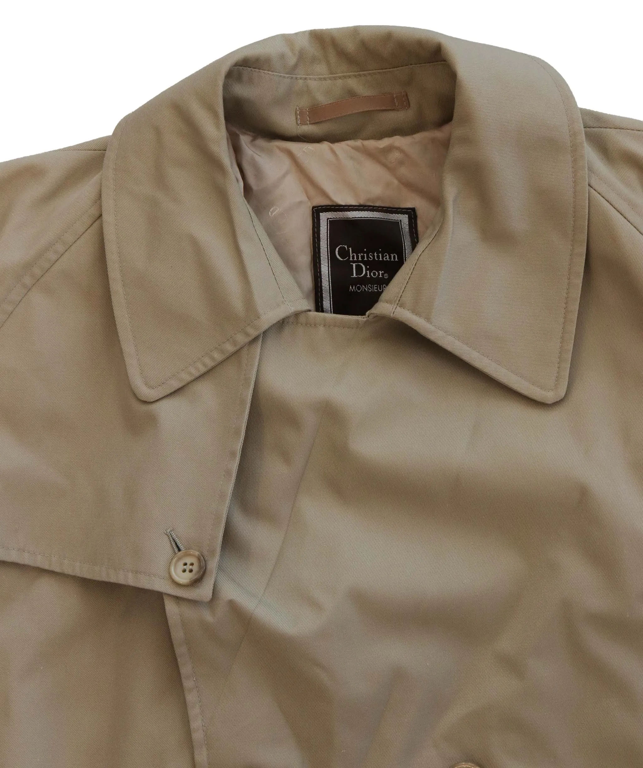 Christian Dior Double Breasted Trench Coat - ASC5208