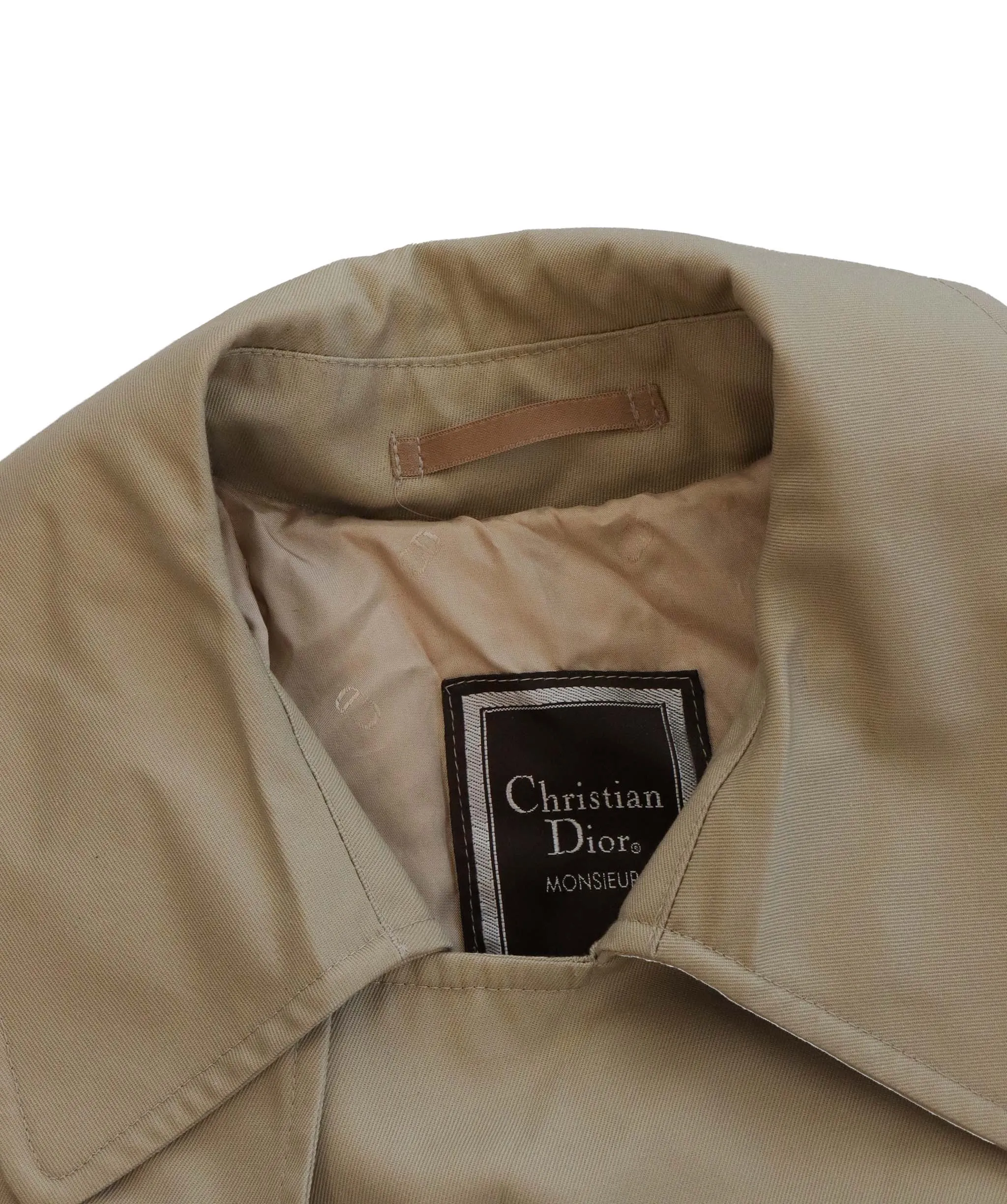 Christian Dior Double Breasted Trench Coat - ASC5208