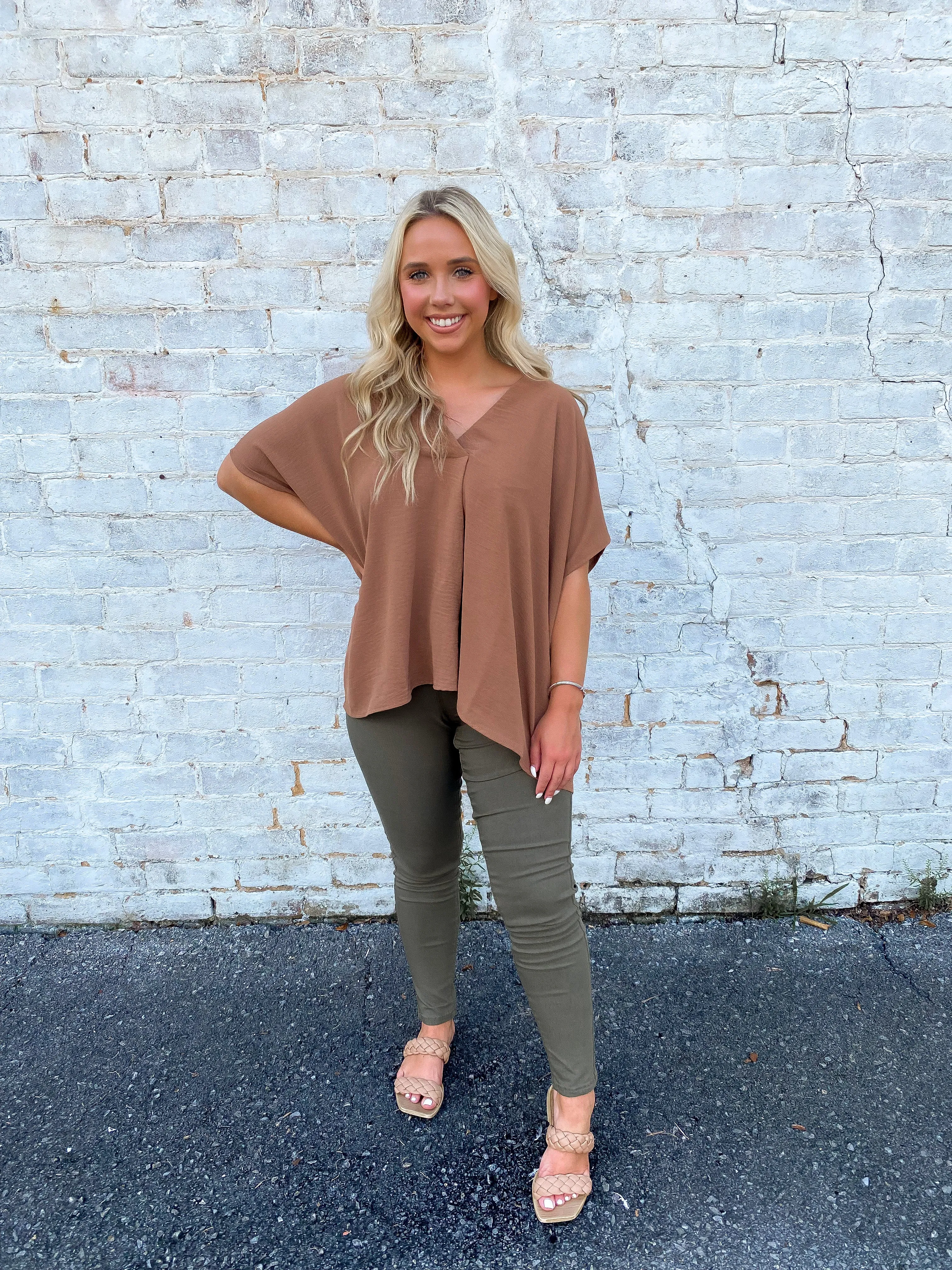 Comfort Zone Superstretch Skinny Jeans Olive