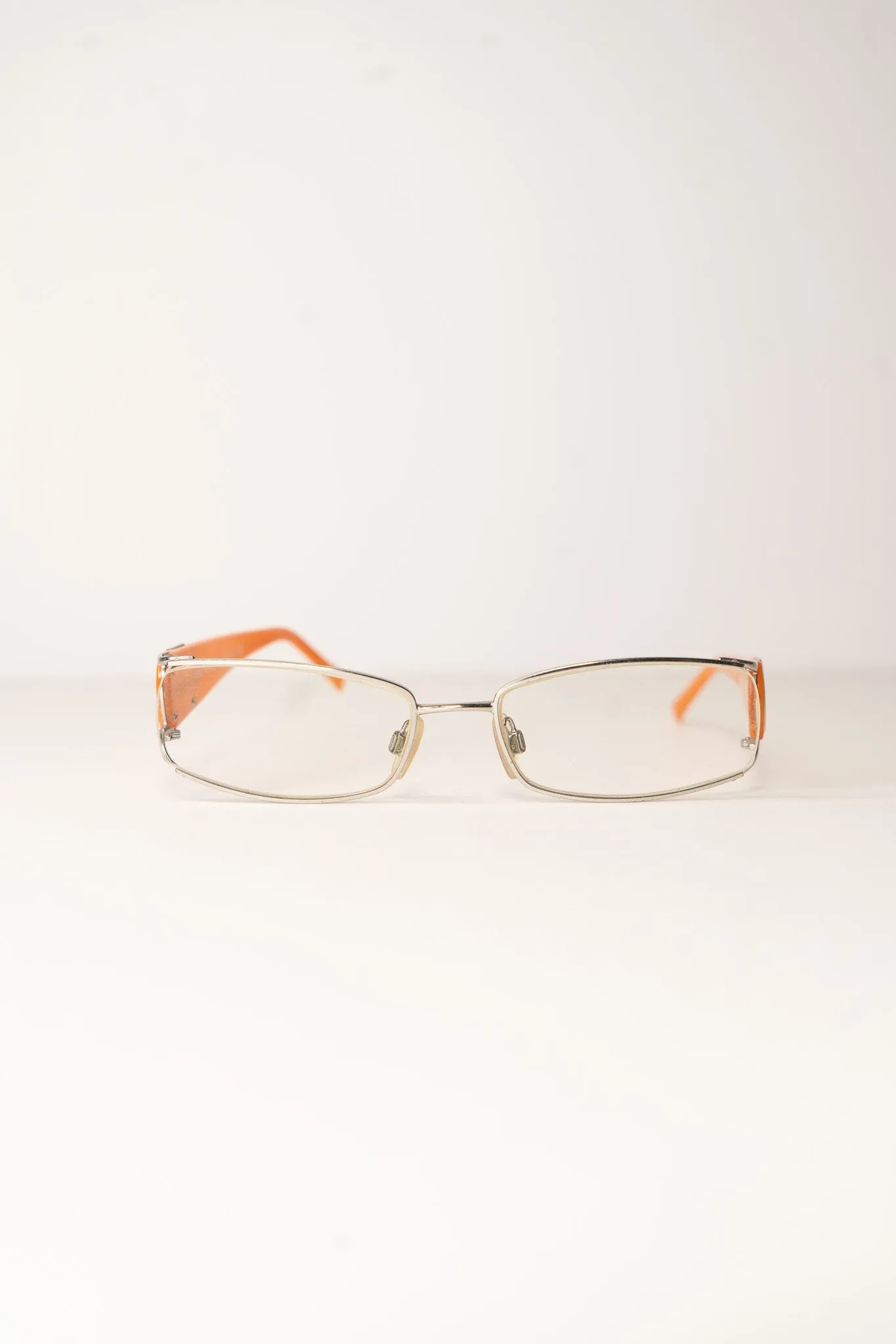 D&G Orange Silver Glasses