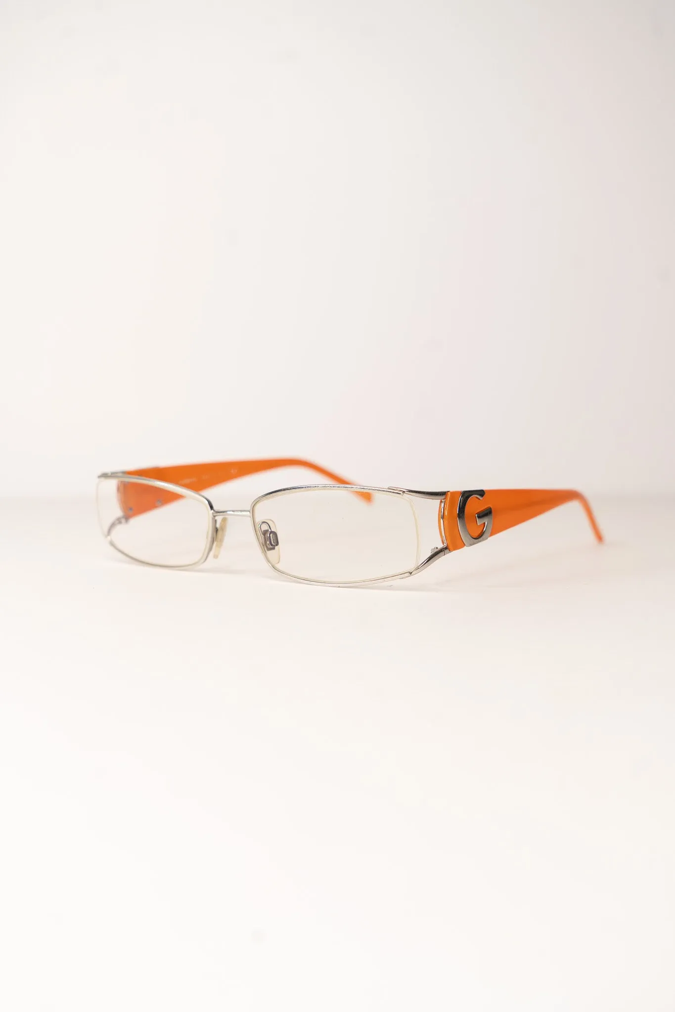 D&G Orange Silver Glasses