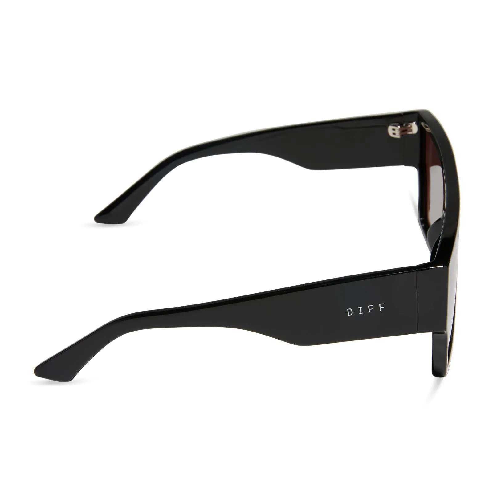 ELECTRA - BLACK   BROWN GRADIENT SUNGLASSES