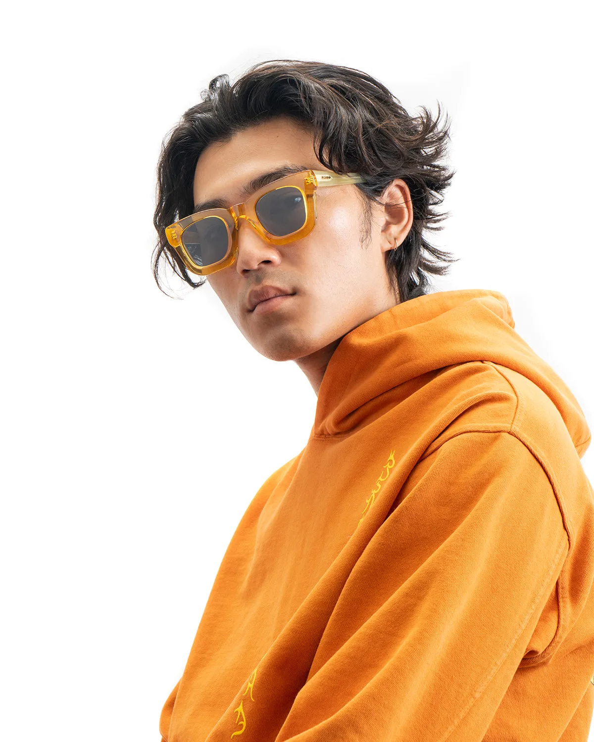 Elia Post Modern Primitive Eye Protection - Multi-amber/Black