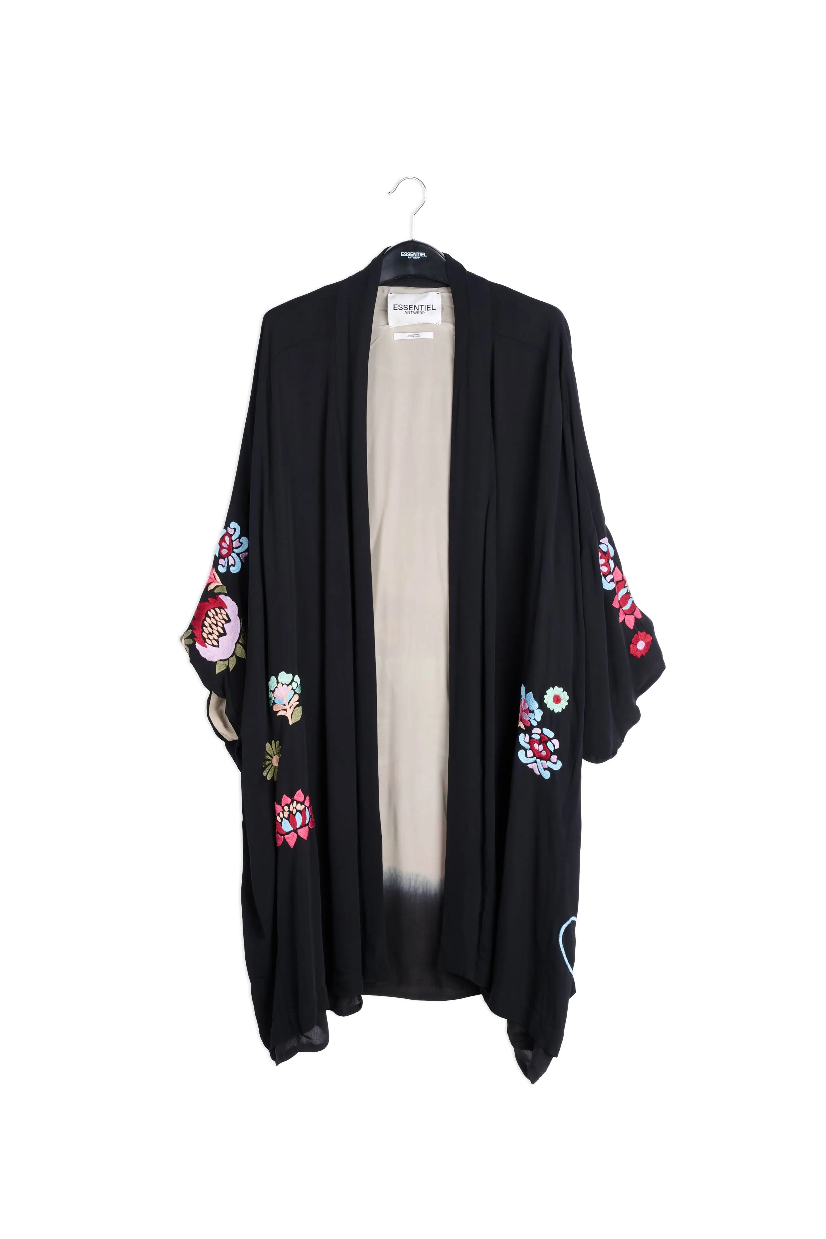 Embroidered kimono