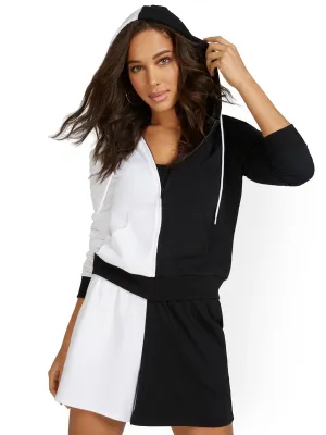 French Terry Colorblock Jacket