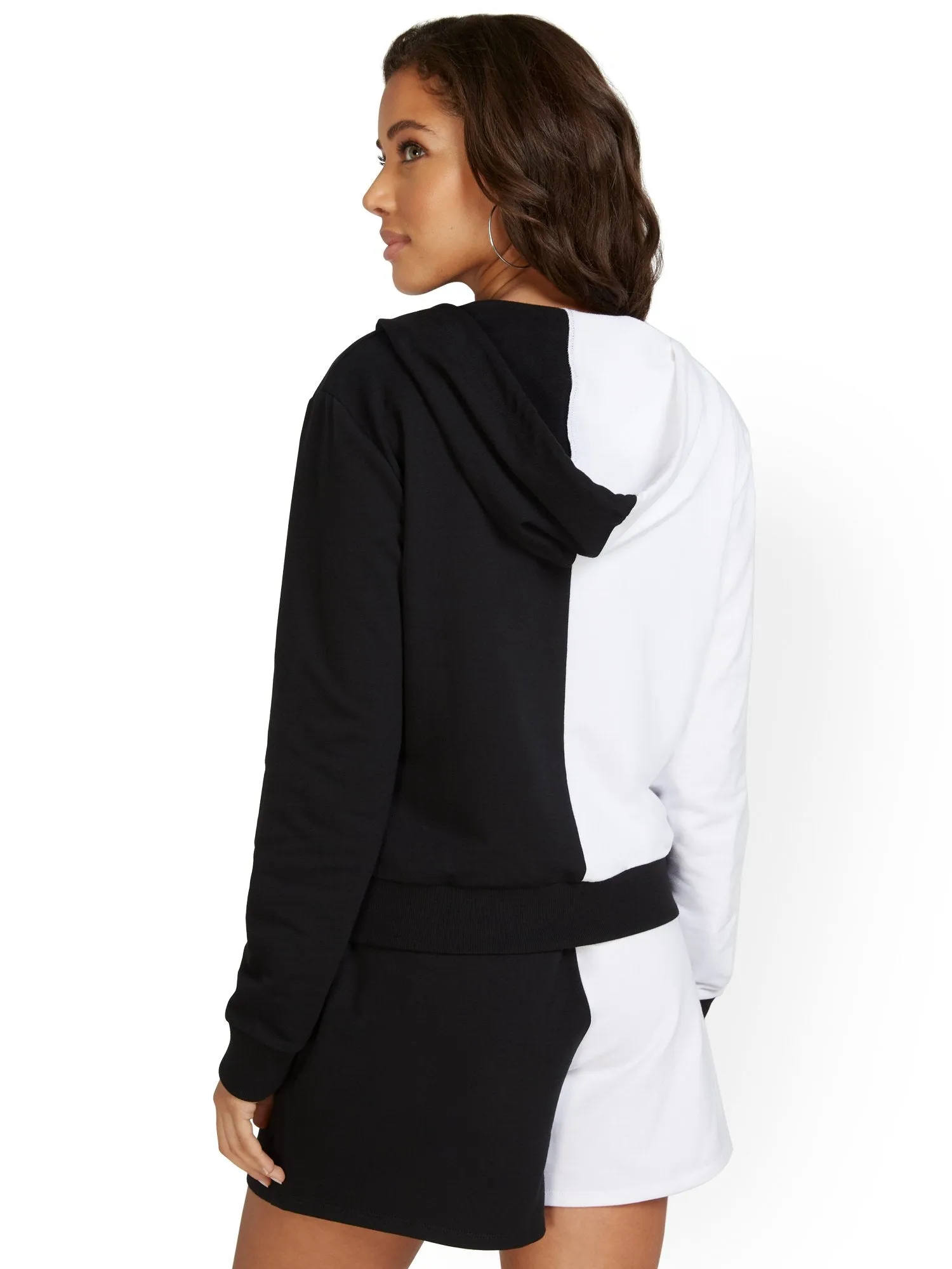 French Terry Colorblock Jacket