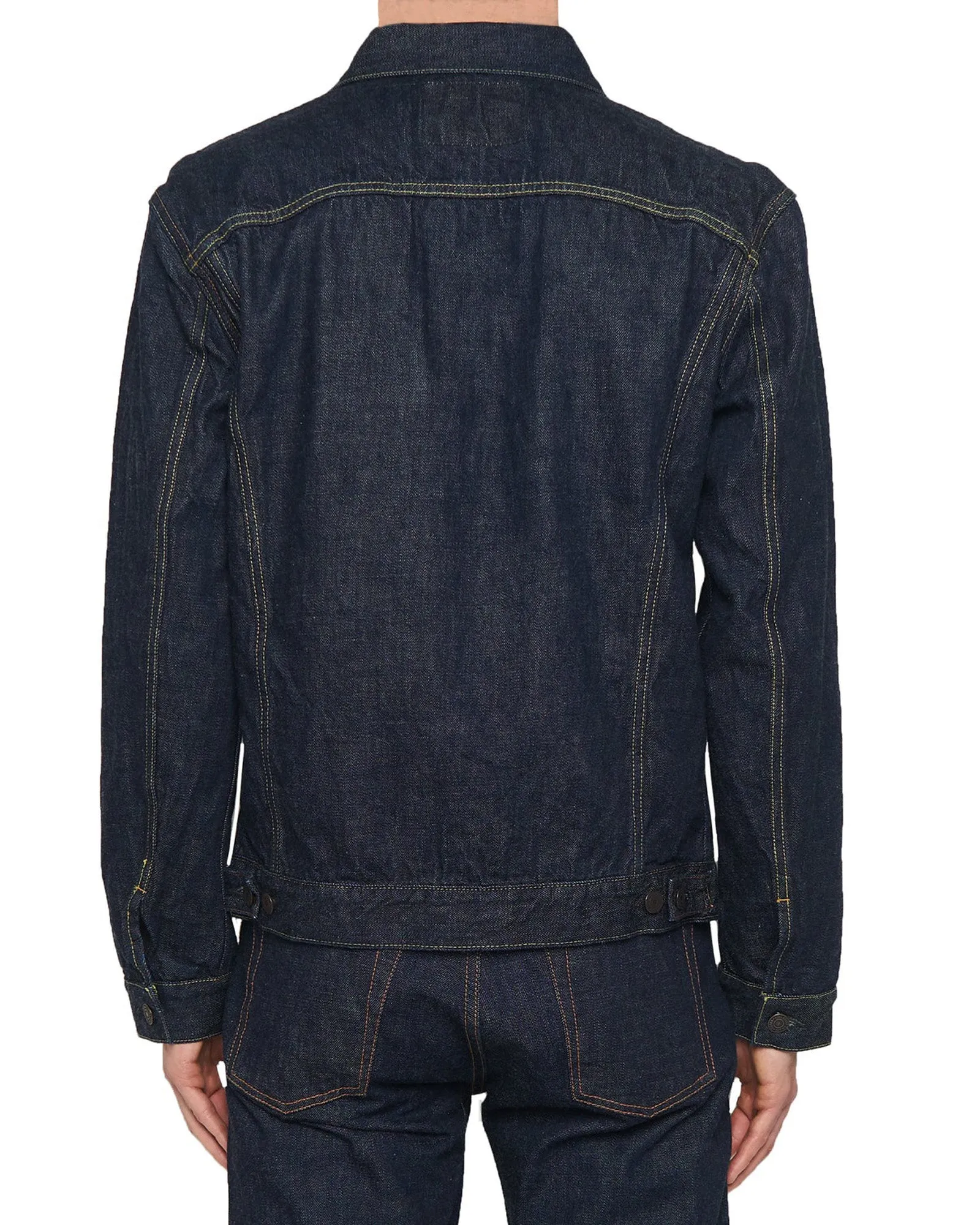 Fullcount 2101-W20 13.7oz Selvedge Type III Denim Jacket - Indigo Onewash