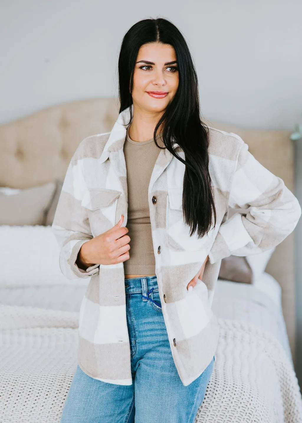 Harvey Plaid Shacket