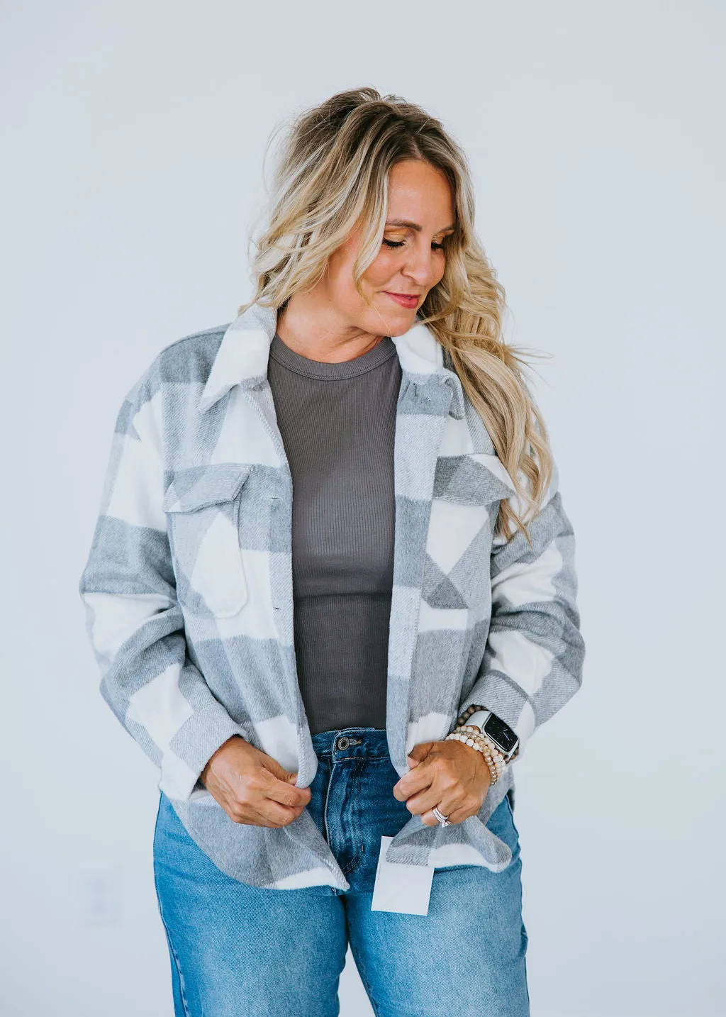 Harvey Plaid Shacket