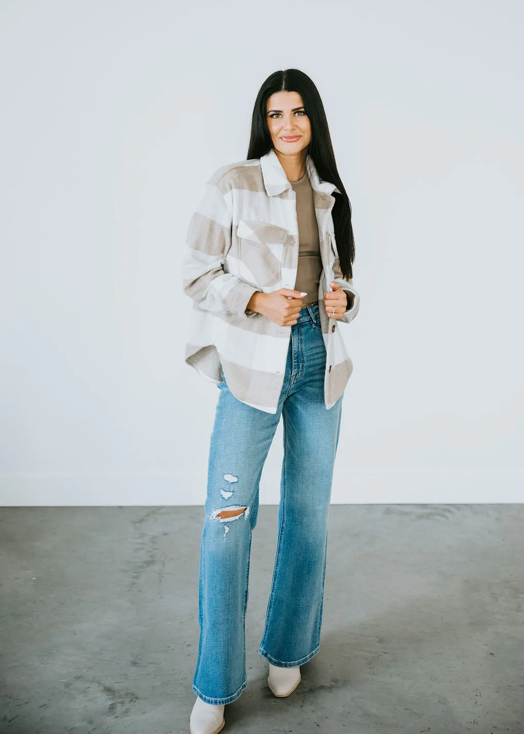 Harvey Plaid Shacket