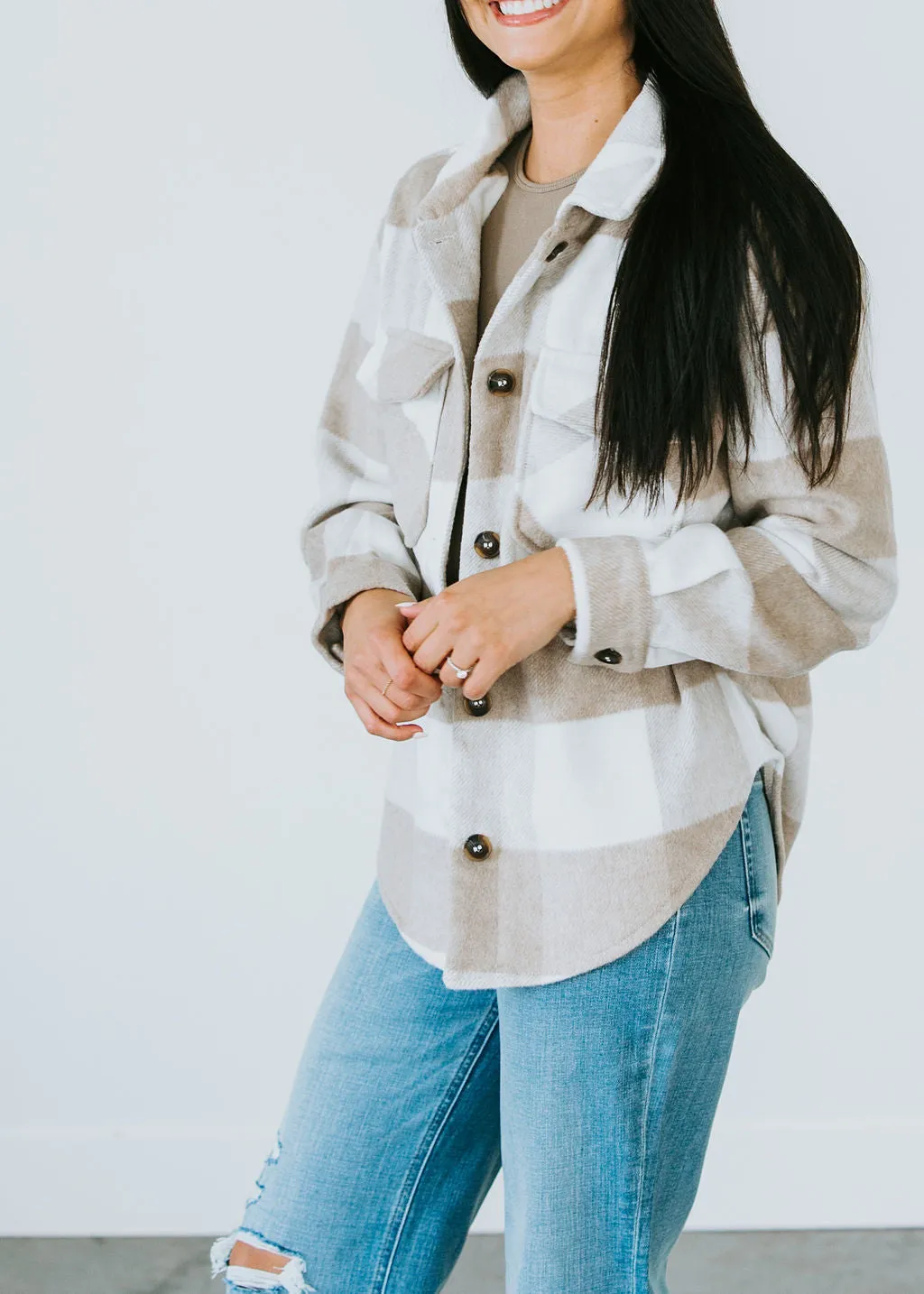 Harvey Plaid Shacket