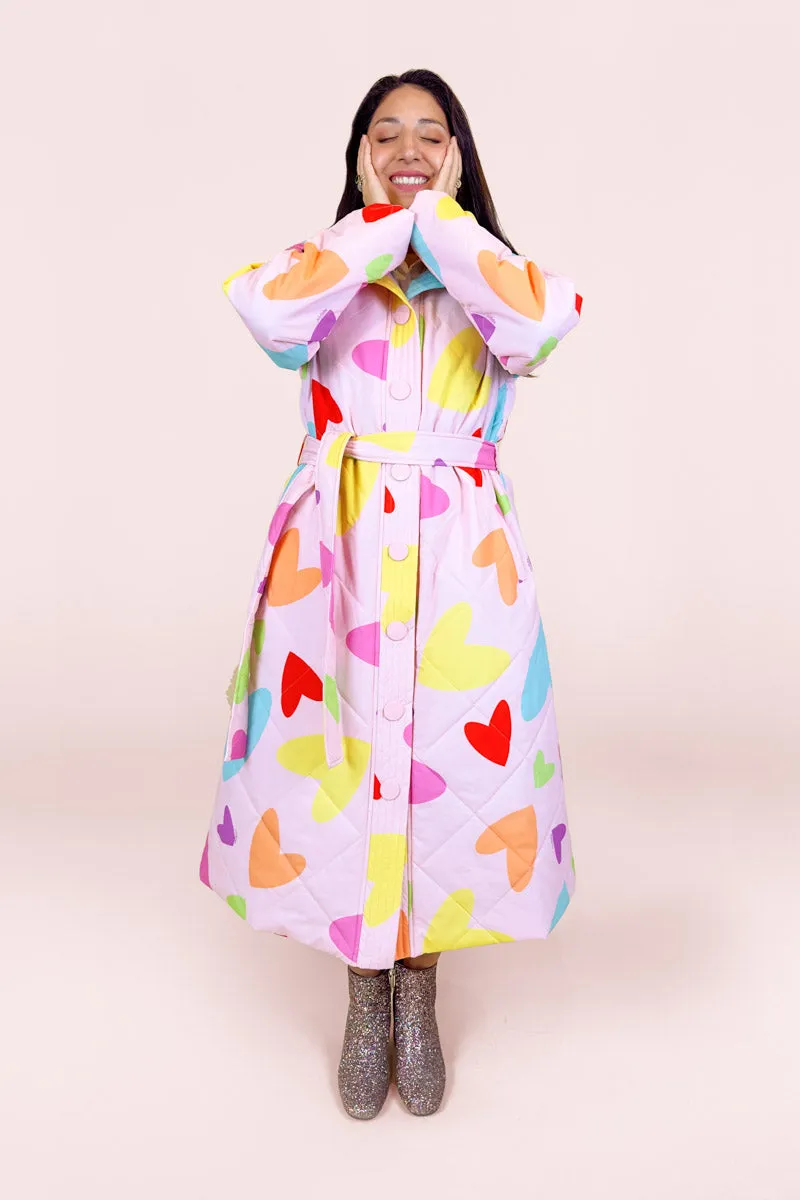 Heart Beats Padded Coat