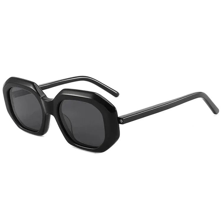 Hexagon Small Frame Sunglasses Polarized