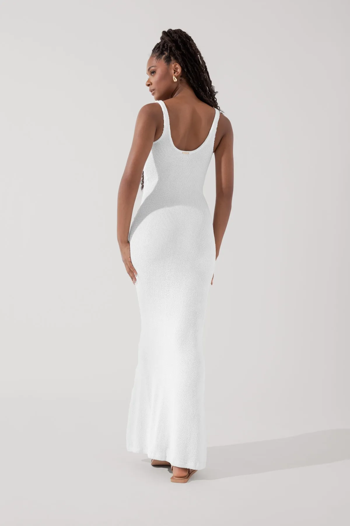 Hourglass Maxi Dress - White
