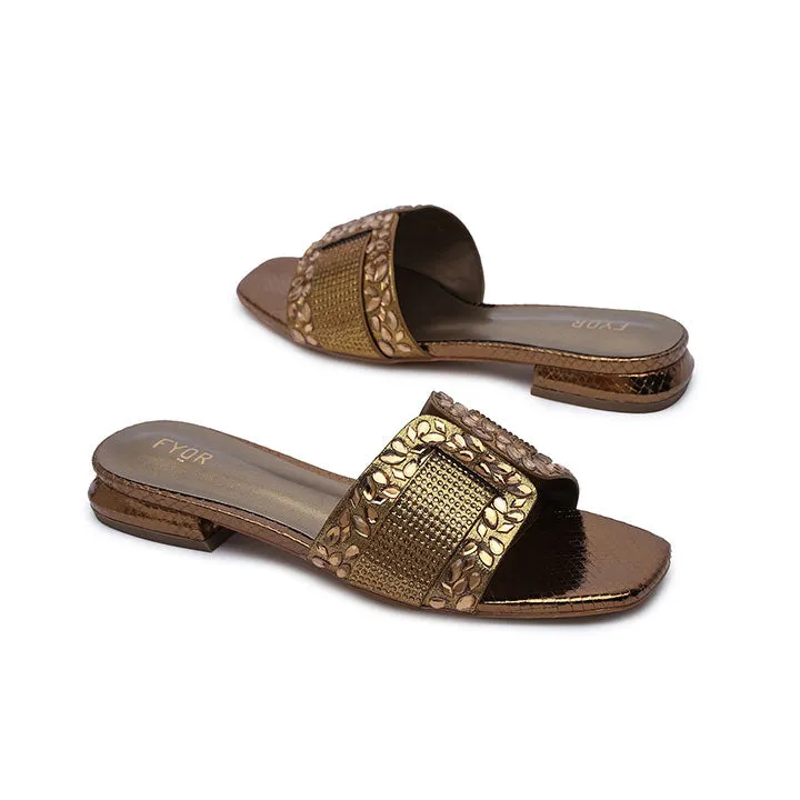 Jeweled Evening Flat HL 243