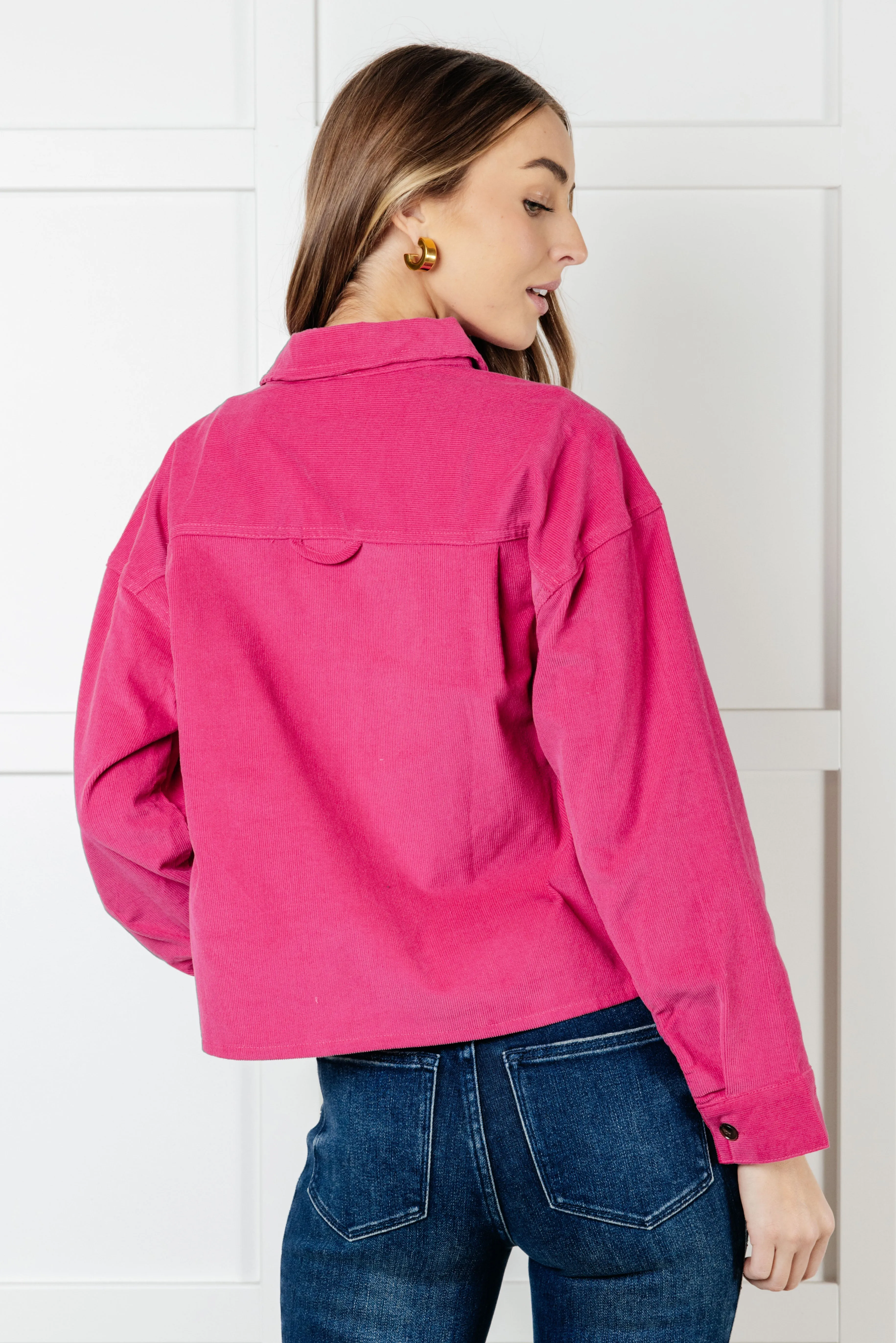 Jodifl Perfect Pop of Pink Jacket