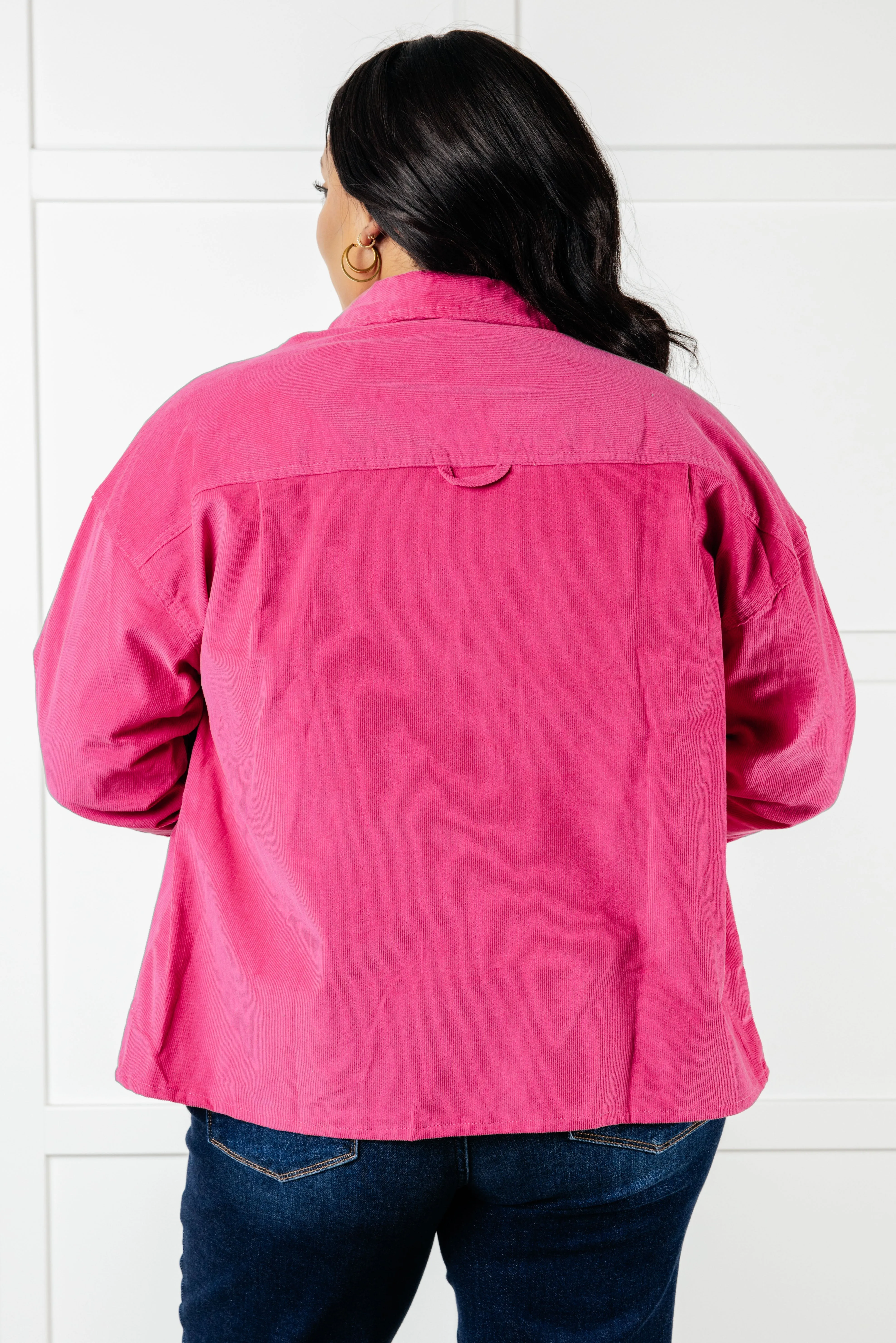 Jodifl Perfect Pop of Pink Jacket
