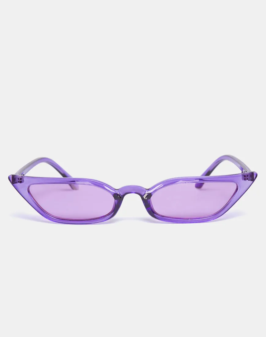 Kendal Sunglasses in Purple