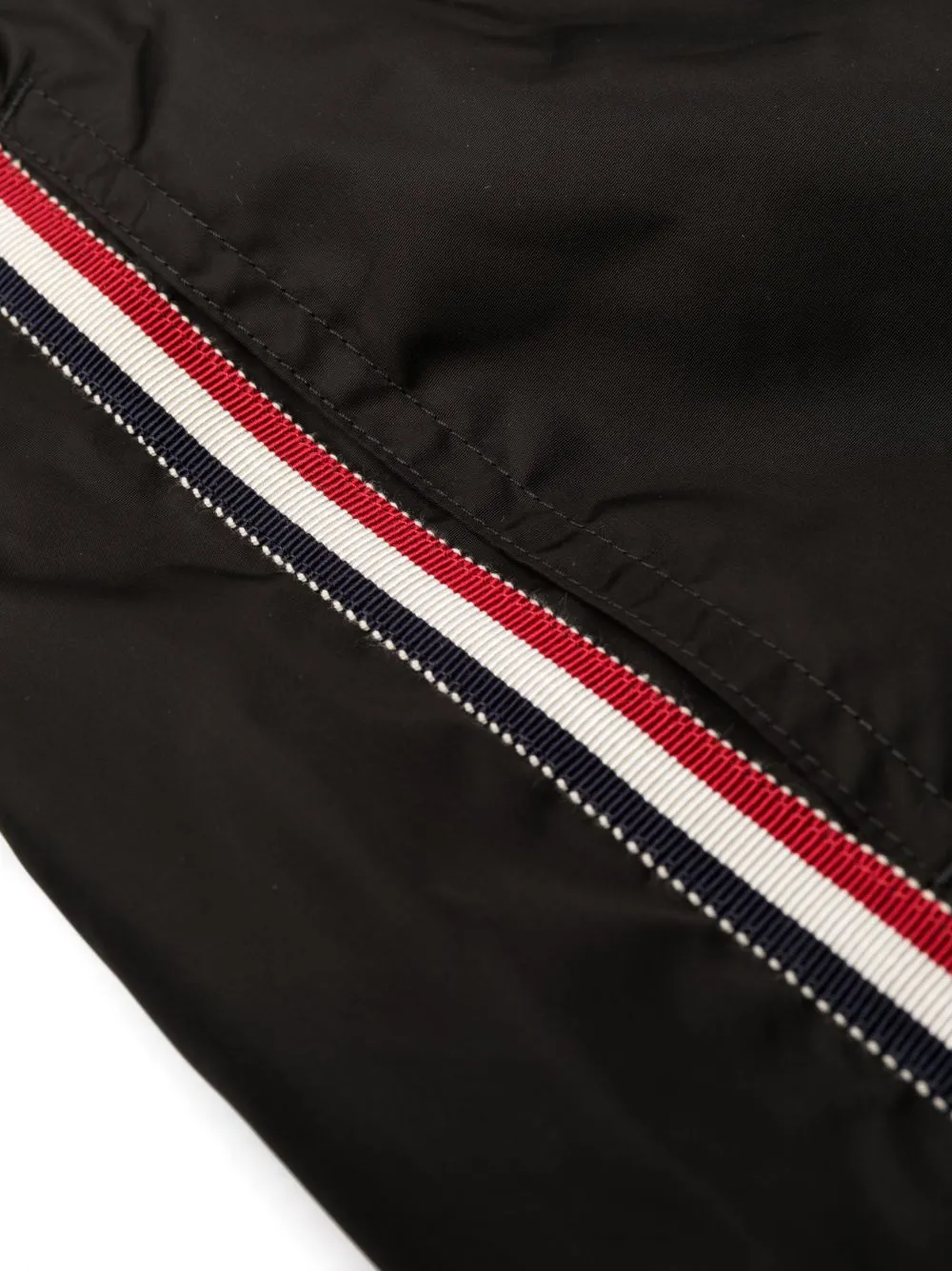 logo-patch swim shorts