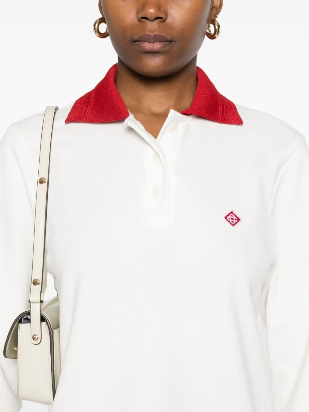 logo polo shirt