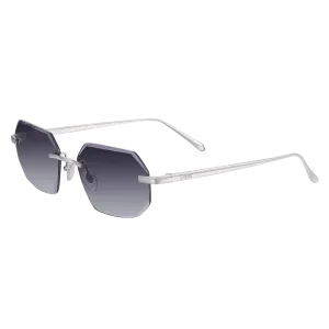 Men's Eyewear Silver Diamond Cut Black