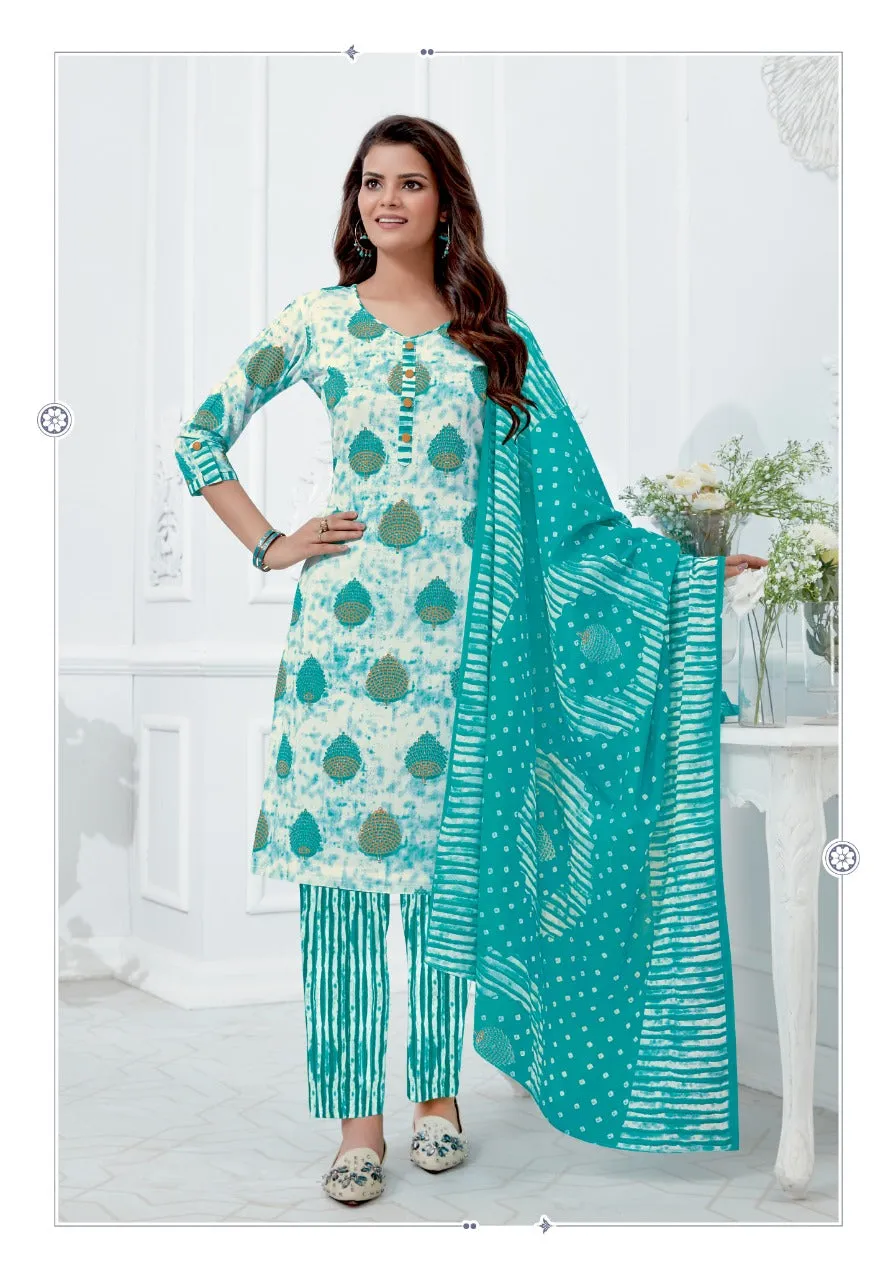 MFC Presents Pashmina Vol11 Heavy Cotton Casual Wear Salwar Suits