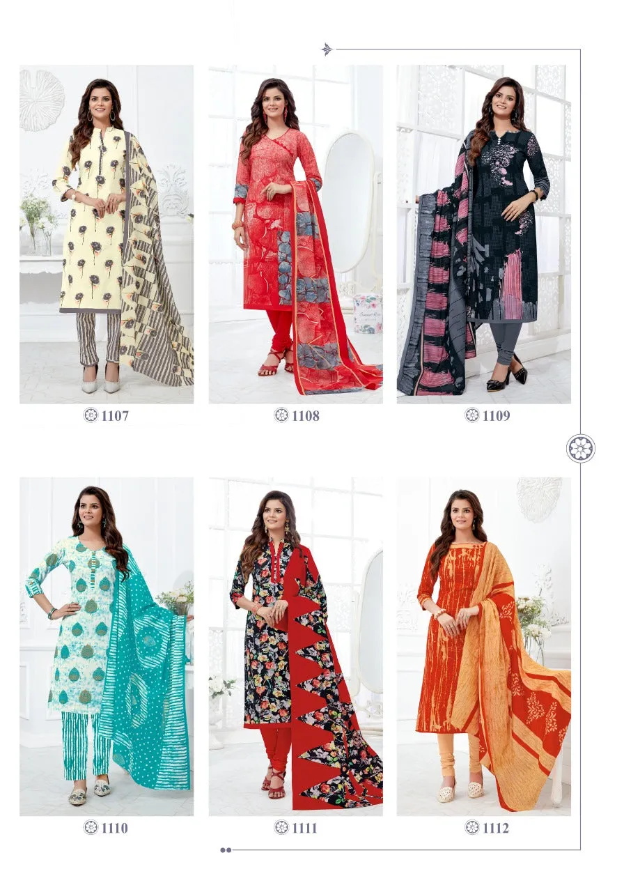 MFC Presents Pashmina Vol11 Heavy Cotton Casual Wear Salwar Suits