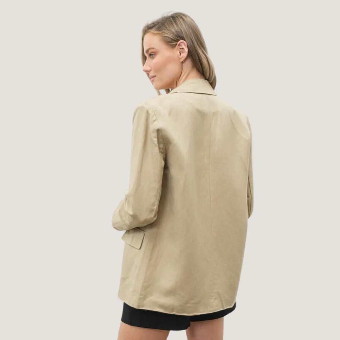Morgan Blazer (Tan)