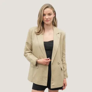 Morgan Blazer (Tan)