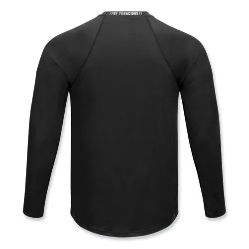 N-ferno 6436 Long Sleeve Lightweight Base Layer Shirt, Large, Black, Ships In 1-3 Business Days