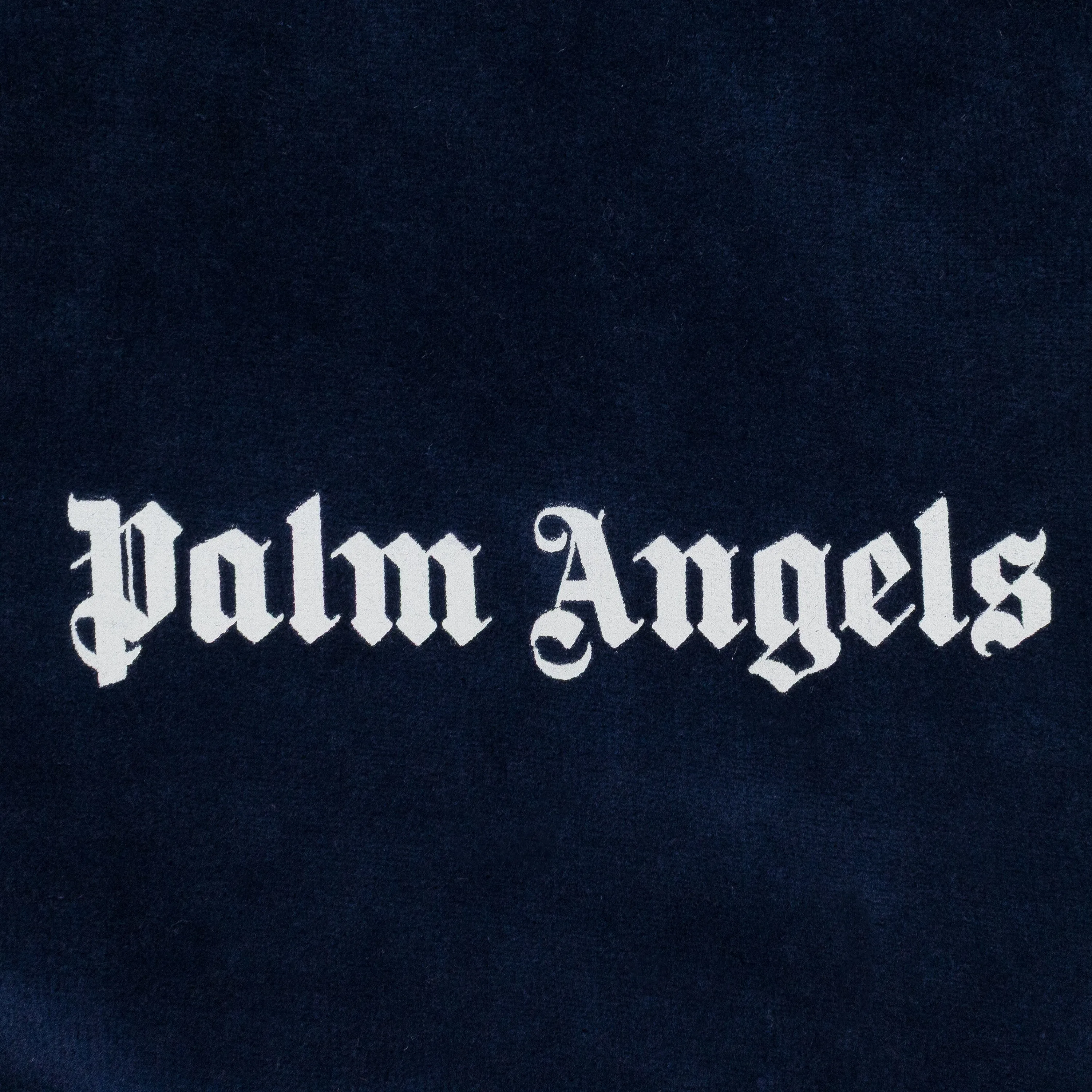 NAVY VELOUR TRACK JACKET