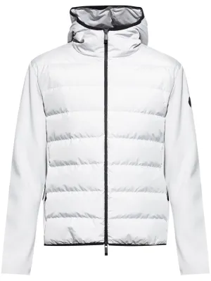 padded zip-up hoodie