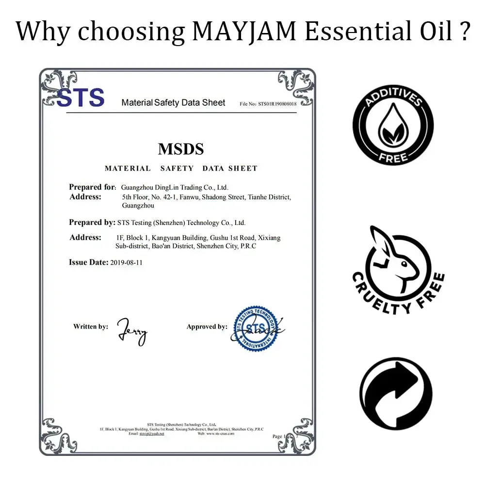 Pure Essential Oils For Diffuser