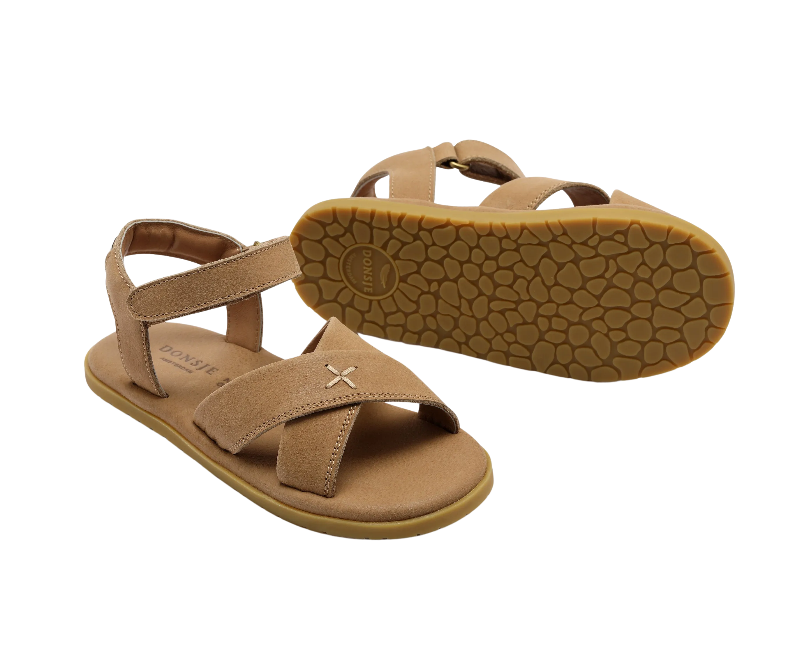 Qotis Sandals | Taupe Leather