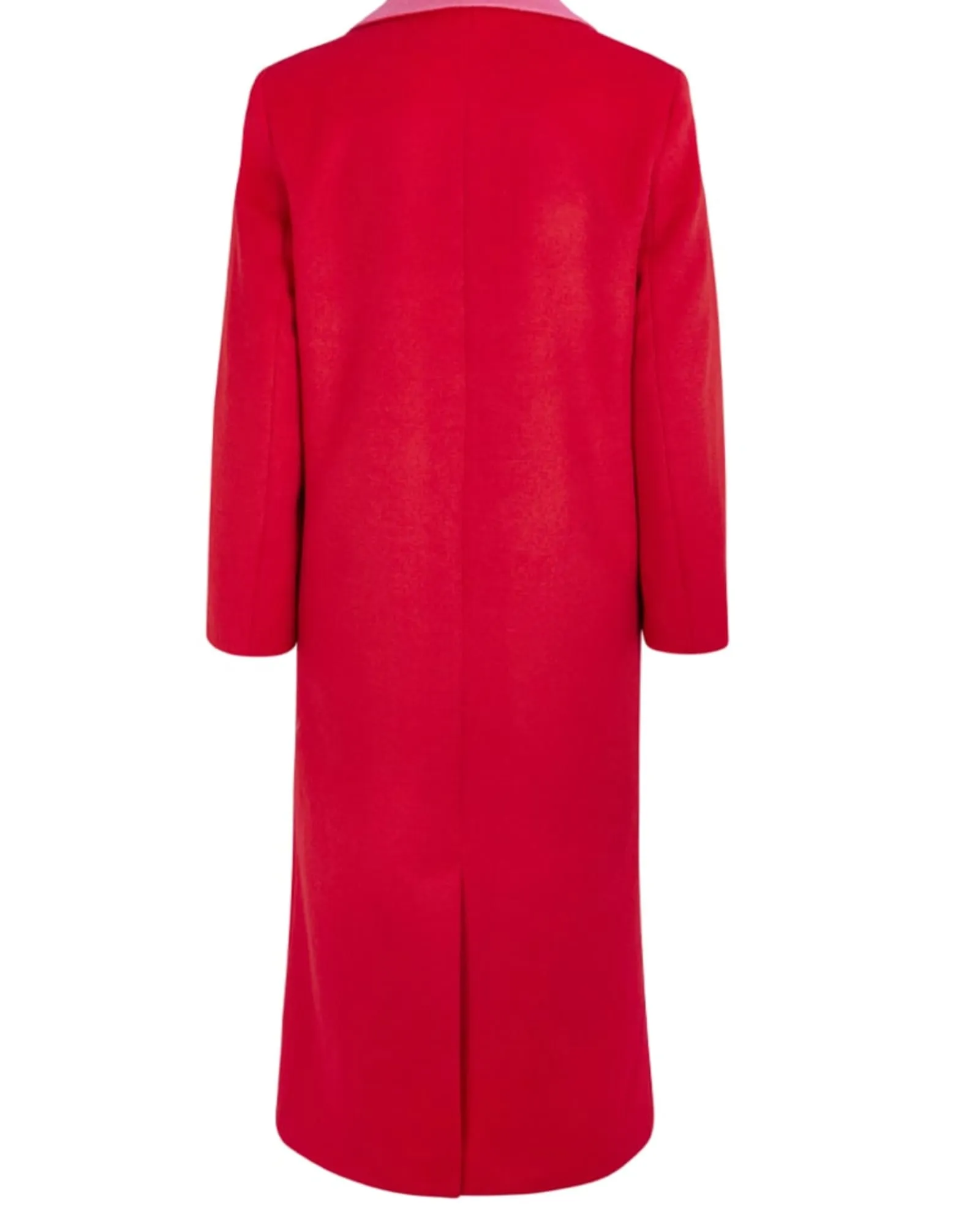 Red Wool 55 Coat | Red / Pink