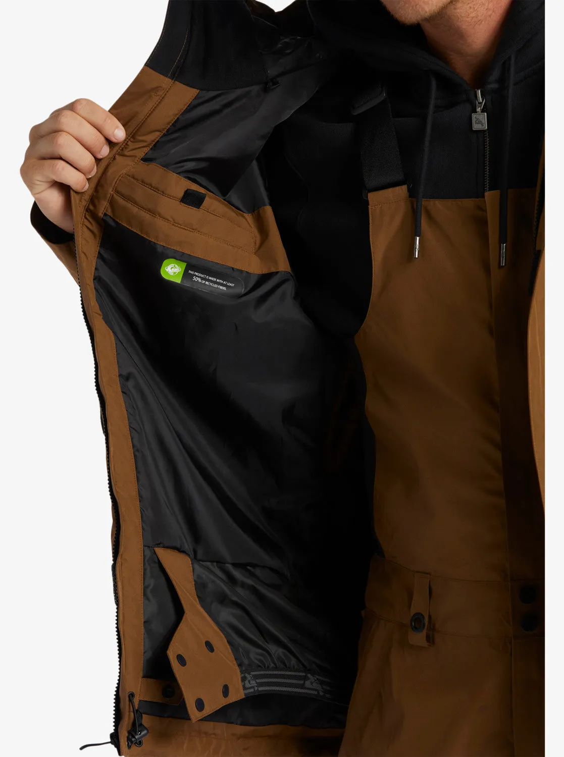 Snyc Technical Snow Jacket - Sepia
