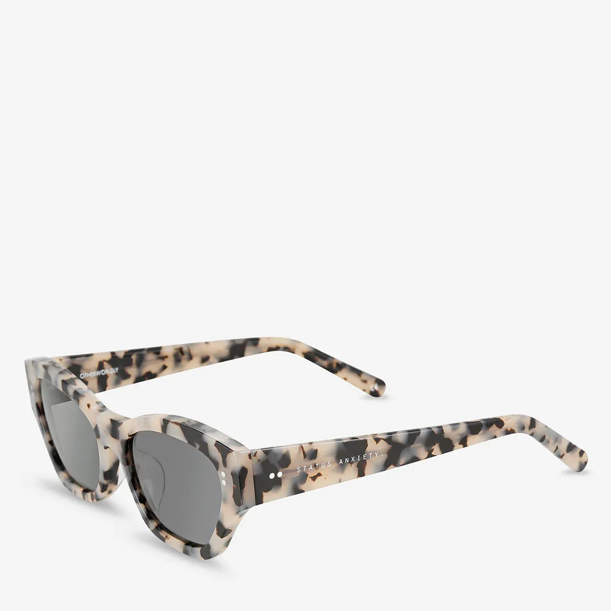 Status Anxiety Otherworldly Sunglasses - White Tort