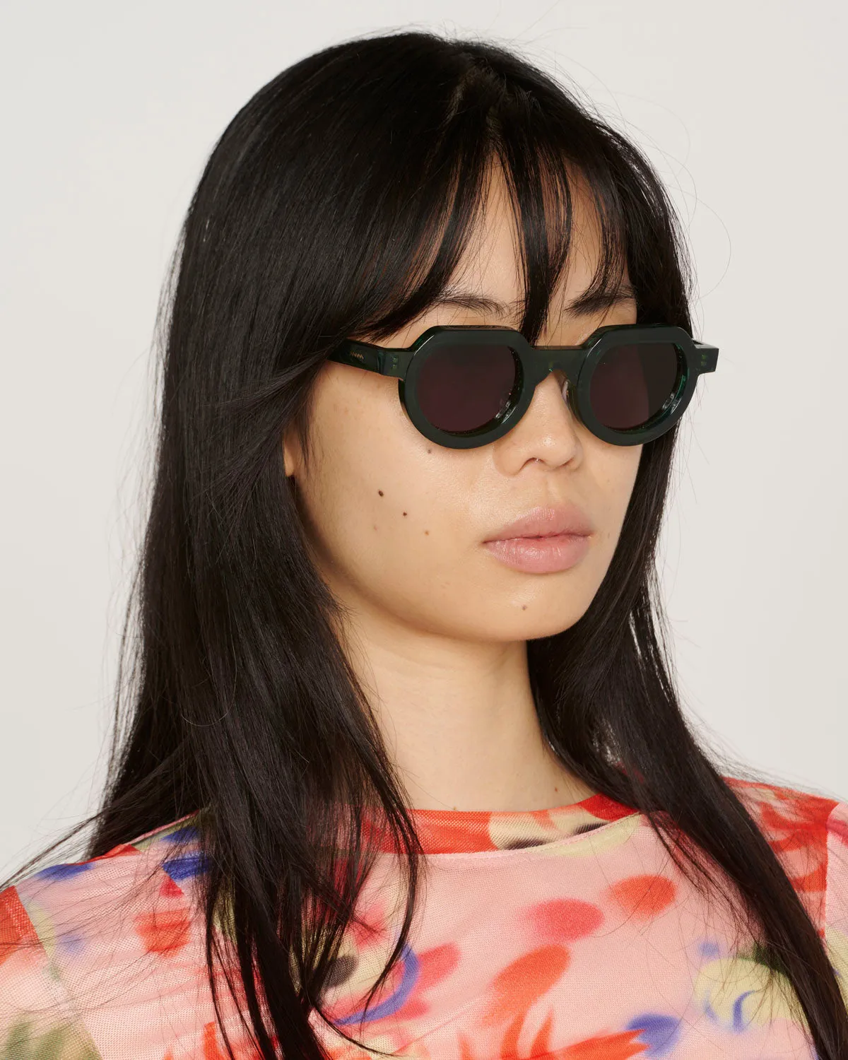 Tani Post Modern Primitive Eye Protection - Green Glitter