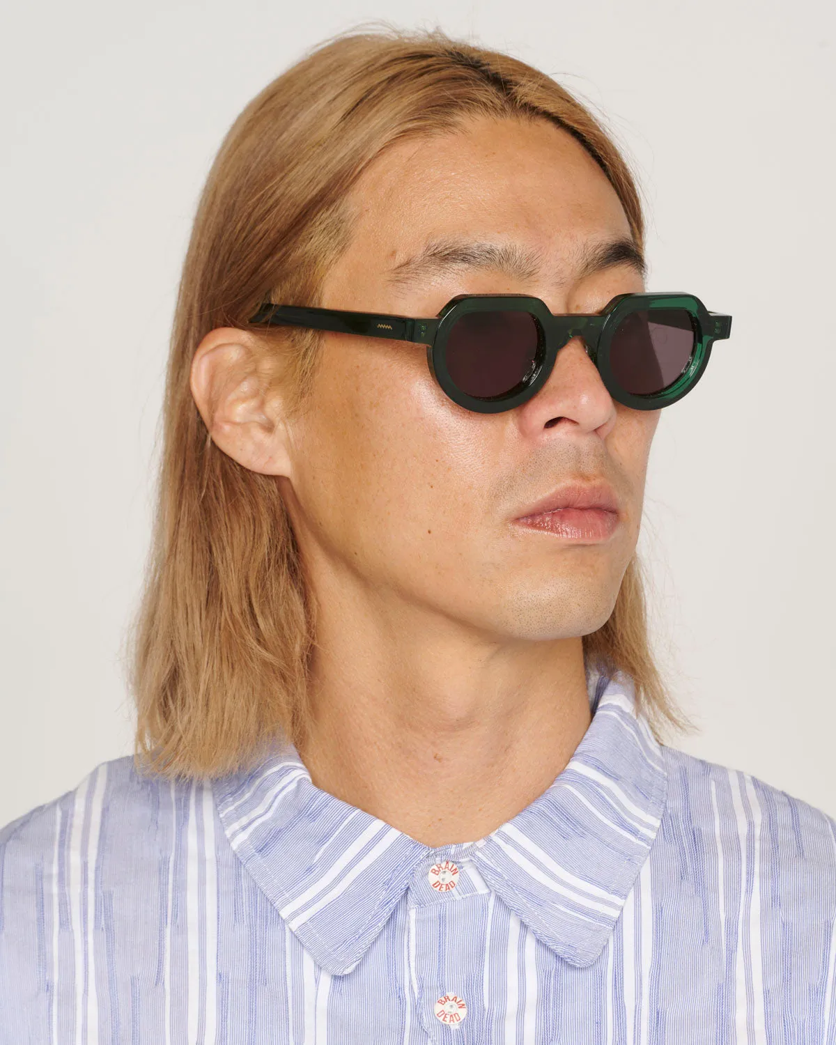 Tani Post Modern Primitive Eye Protection - Green Glitter