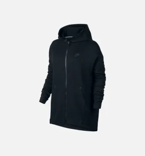 Tech Fleece Cape Womens Jacket - Black/Black