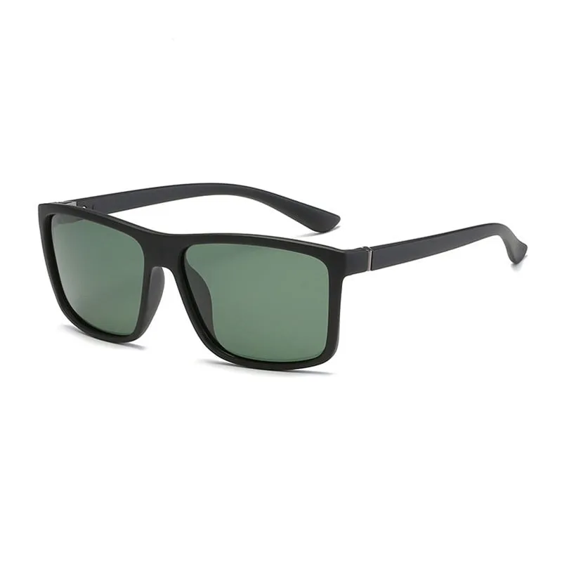 West Louis Brand Classic Square Polarized Sunglasses